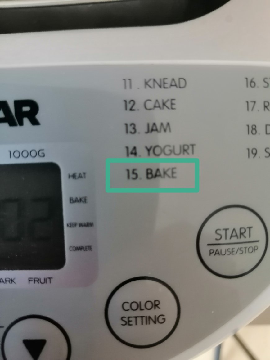 Baking the bread