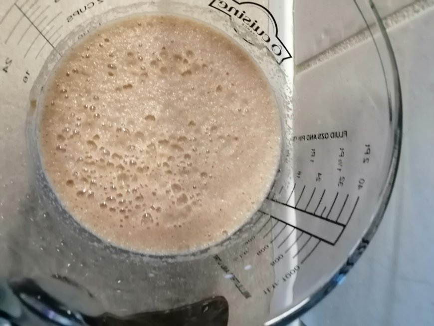 Add psyllium powder