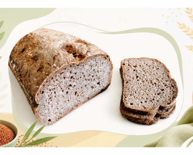 Ancient Grain Bread - Dark Ragi-bread (Rugbrød)