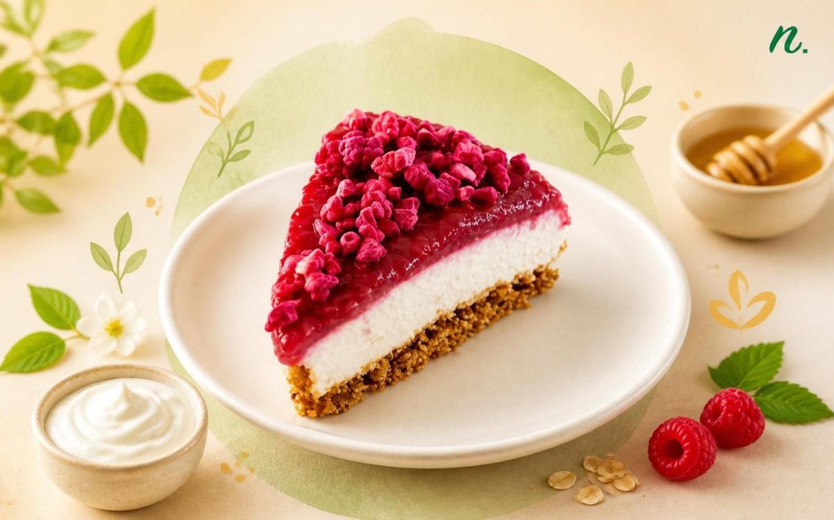 15 Min. Raspberry "Cheese"-Cake