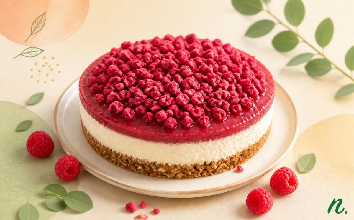 15 Min. Raspberry "Cheese"-Cake