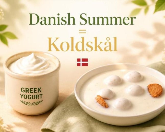Koldskål in 5 min.