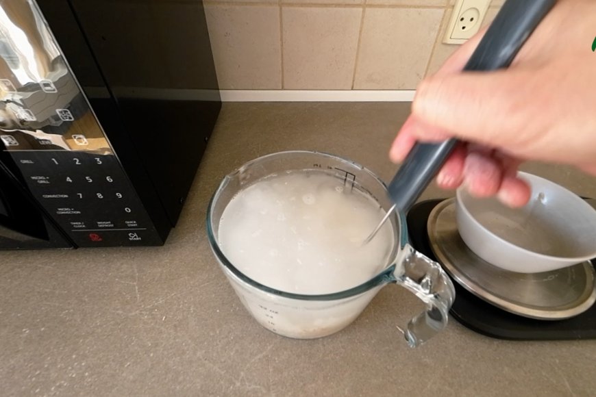 Mix water & yeast 